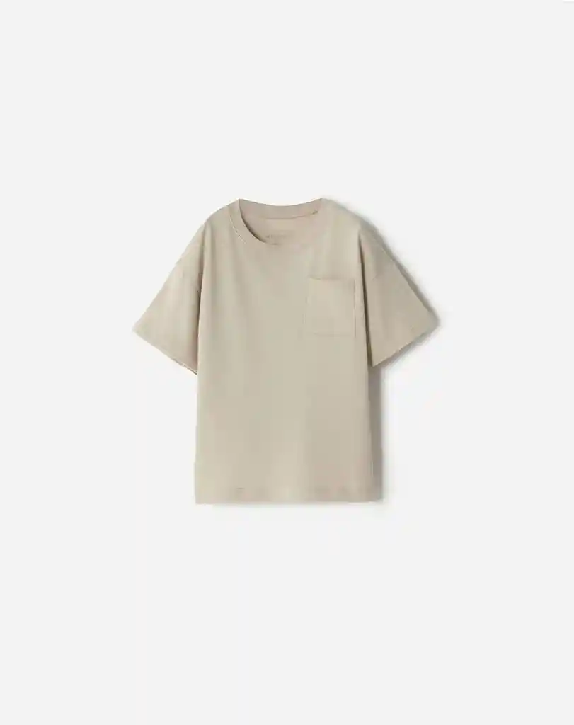 Camiseta Cuello Redondo Manga Corta en Algodón Bebito David Baby Fresh