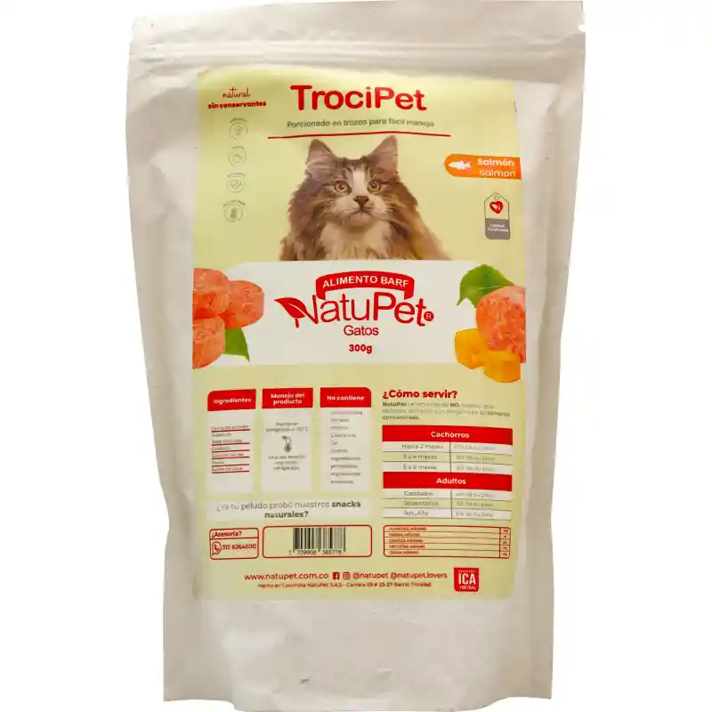 Natupet Alimento para Gato Trocipet