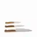 Set Cuchillos Mango Madera 23944 Ambiente Gourmet