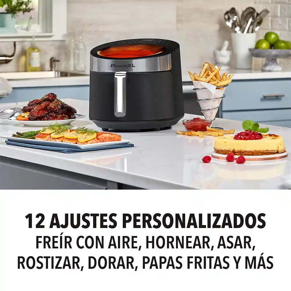 Freidora de Aire Power Xl Digital Negro Af30524spla