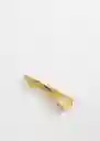 Broche Tie Clip Oro Talla 99 Hombre Mango
