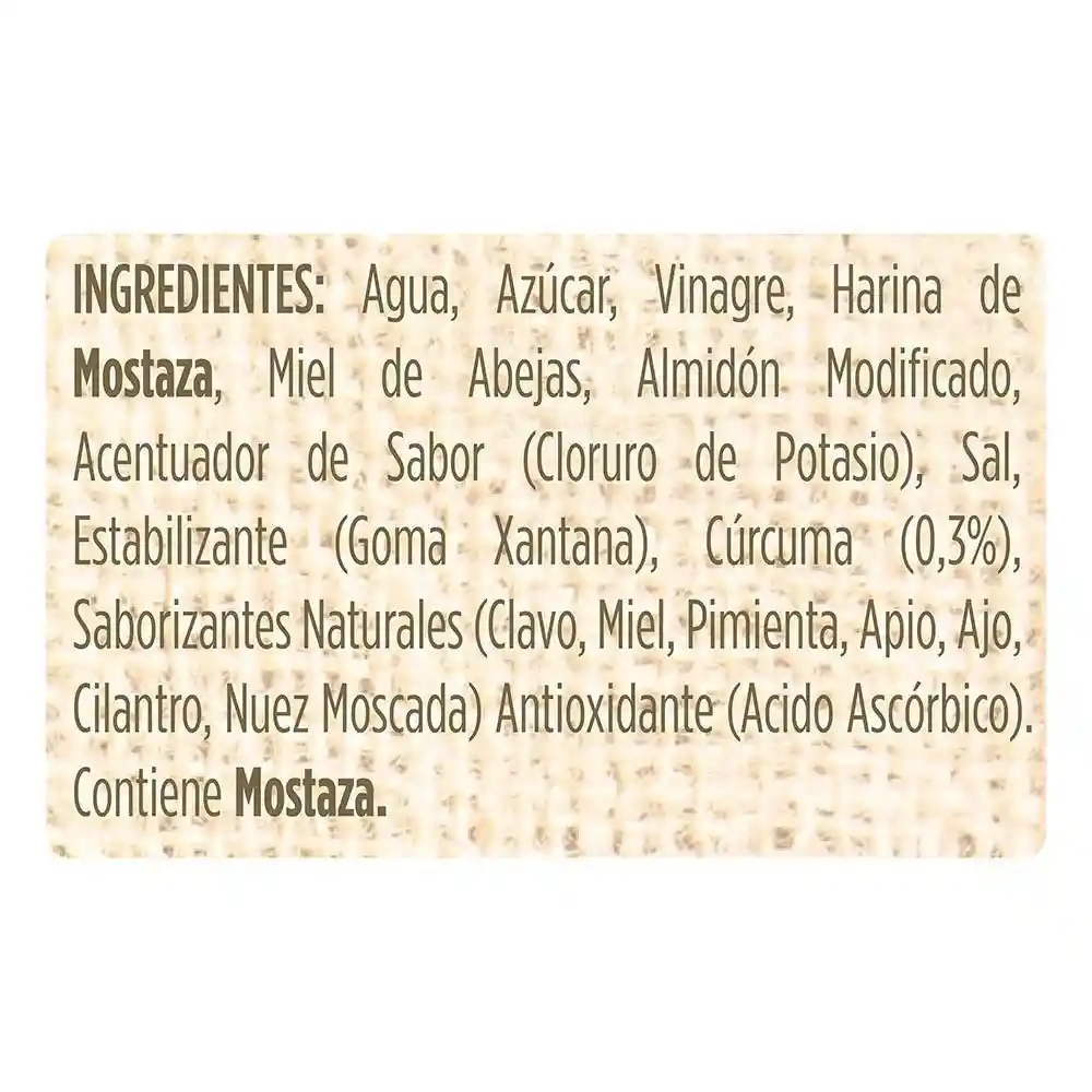 La Constancia Salsa Miel Mostaza
