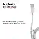 Cable de Datos Trenzado Carga Rápida Micro 3A Plateado