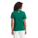 Adidas Camiseta L Softs Manga Corta Mujer Verde Talla S