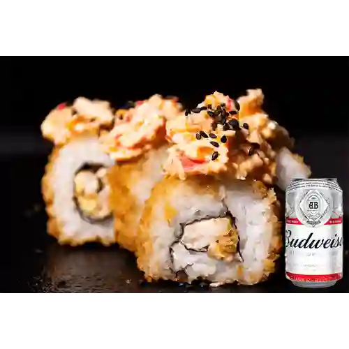 Combo Cabello de Angel Tempura + Budweiser 269 ml