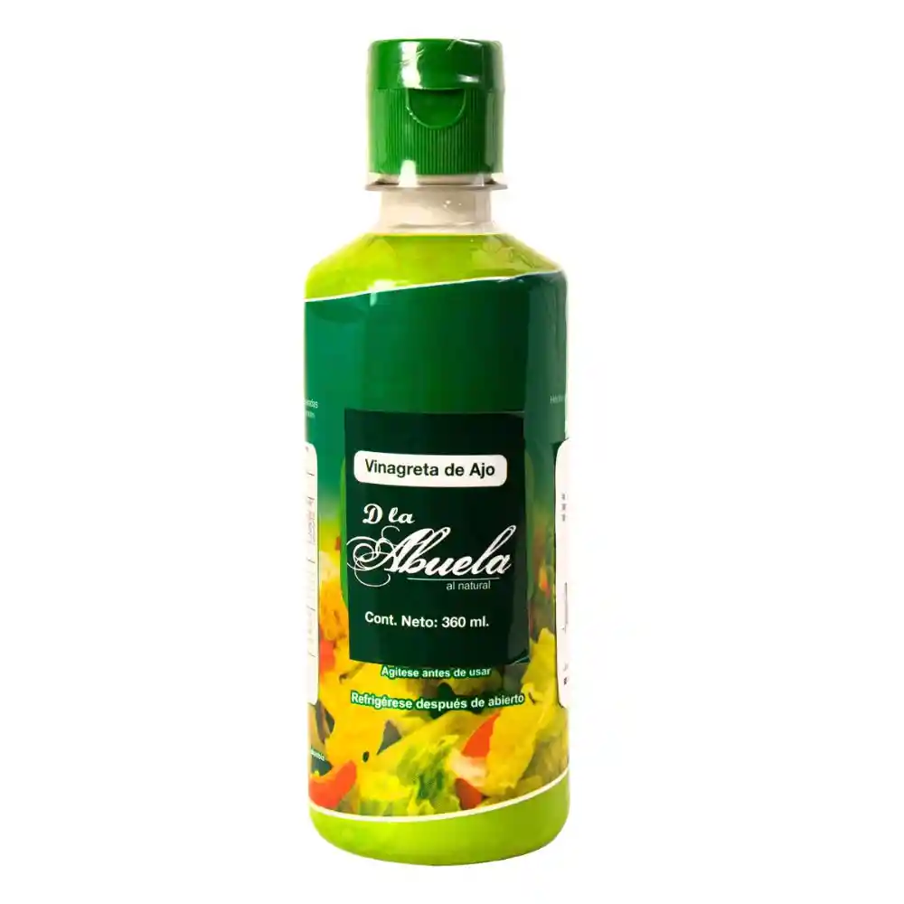 D' La Abuela Vinagreta de Ajo al Natural 
