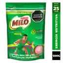 Modificador de leche MILO a base de malta y cocoa x 500g