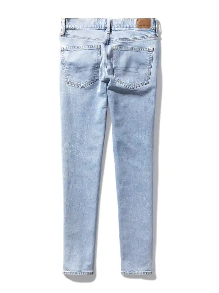 Jean 90S Mujer Azul Tiro Alto 0 American Eagle