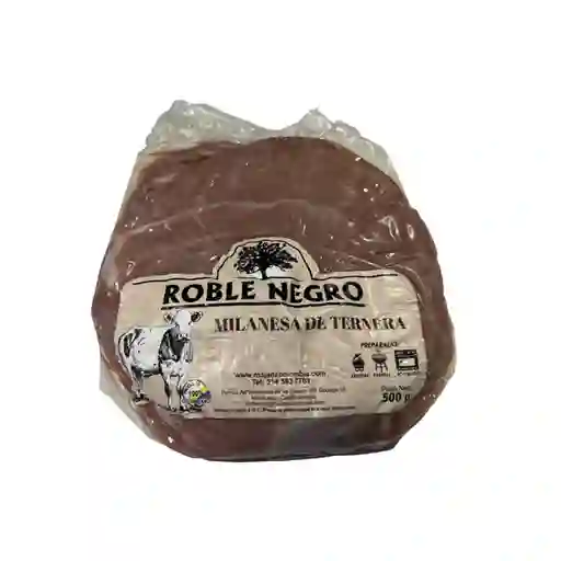 Milanesa Ternera Roble Negro