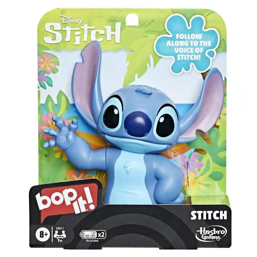 Juego de Mesa Bop It! Disney Stitch Hasbro Gaming