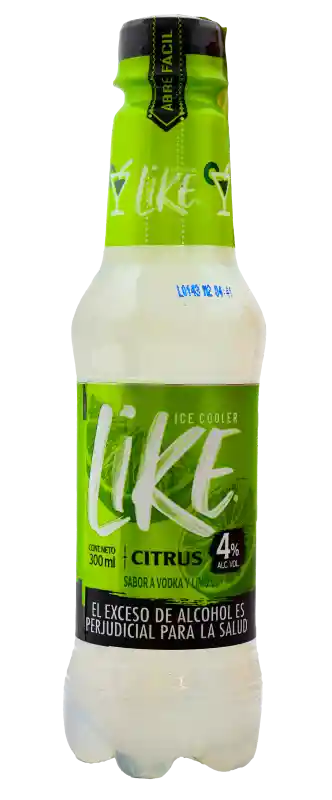 Like Aperitivo Citrus Sabor Vodka y Limón