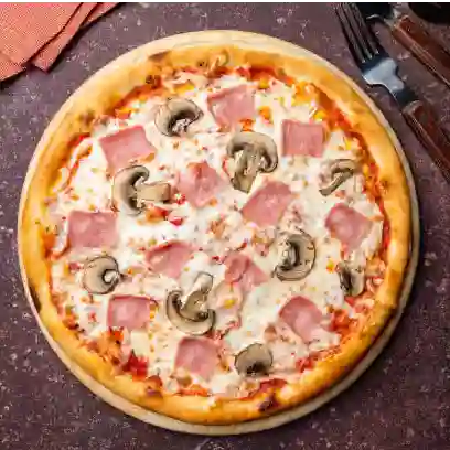 Pizza Jamon Champiñon