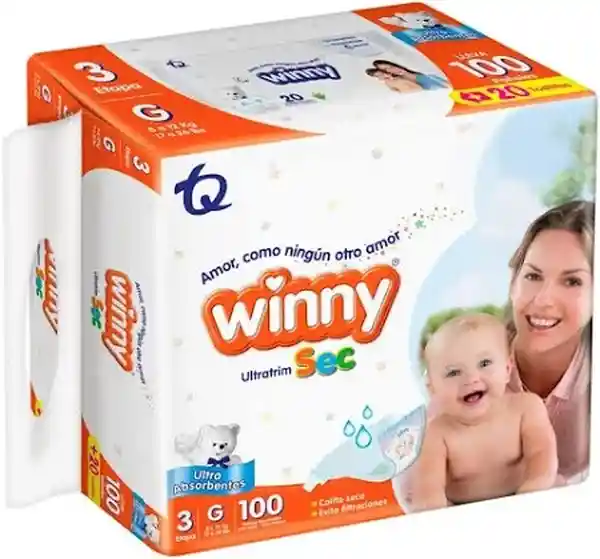 Winny Pañal Ultratrim Sec Etapa 3 100u
