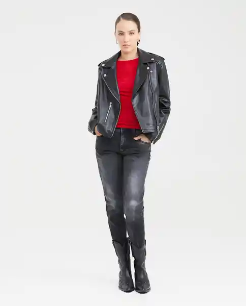 Camiseta Square Backneck Top Rojo Chili Oscuro T. M Chevignon