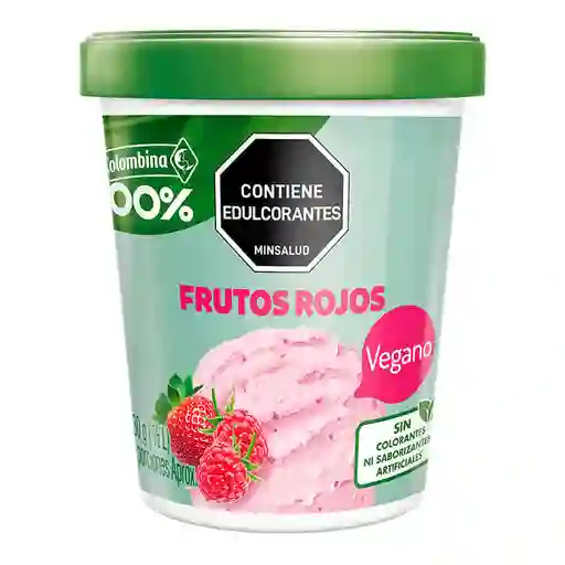 Helado Colombina Frutos Rojos Vegano