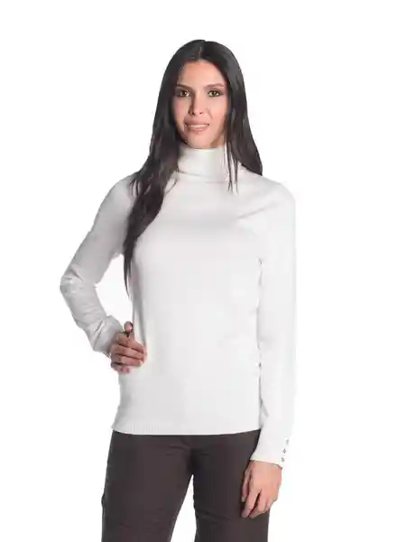 Saco Tejido Cerrado Para Mujer Marfil Talla XS Arkitect