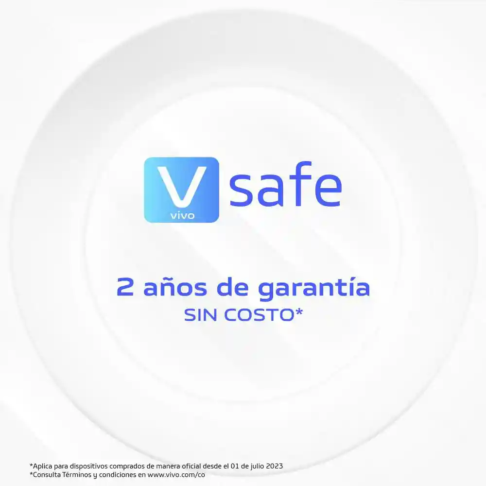 Celular Vivo Y19s 256 Gb 256 Gb 6 Gb Ram Plata Funda Protectora Cable Tipo C Adaptador
