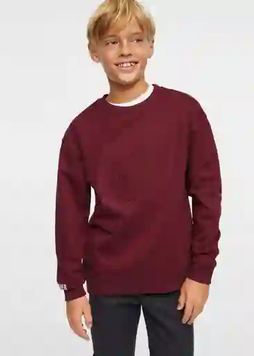 Sudadera Ball Burdeos Talla 10 Niños Mango