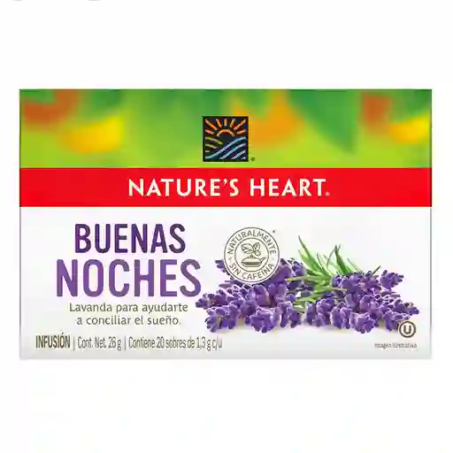 Te Buenas Noches Lavanda Valerian Natures Heart