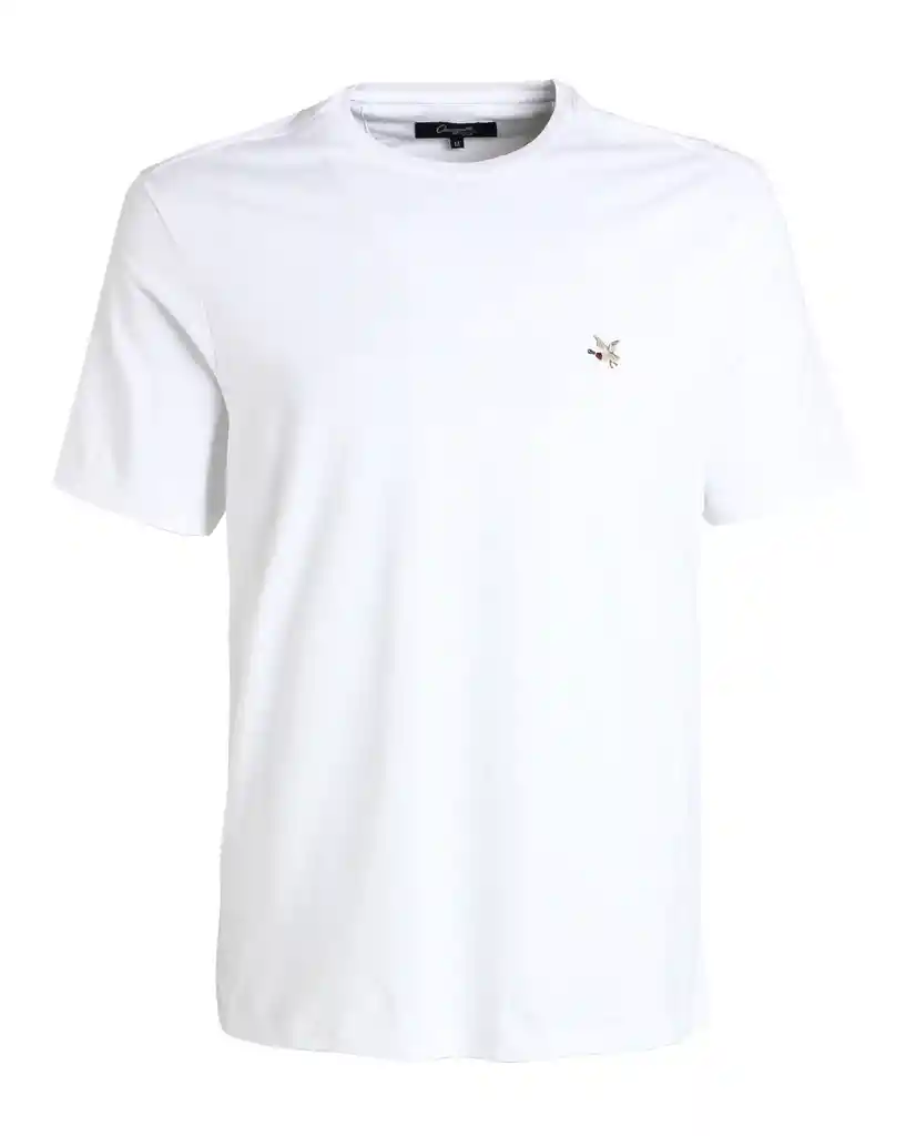 Camiseta Básica U M/c Blanco Talla S Hombre Chevignon