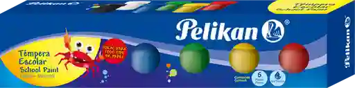 Pelikan Tempera Escolar C/ X 6 U Colo