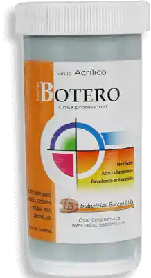 Botero Vinilo Profesional Gris 120 Gr.