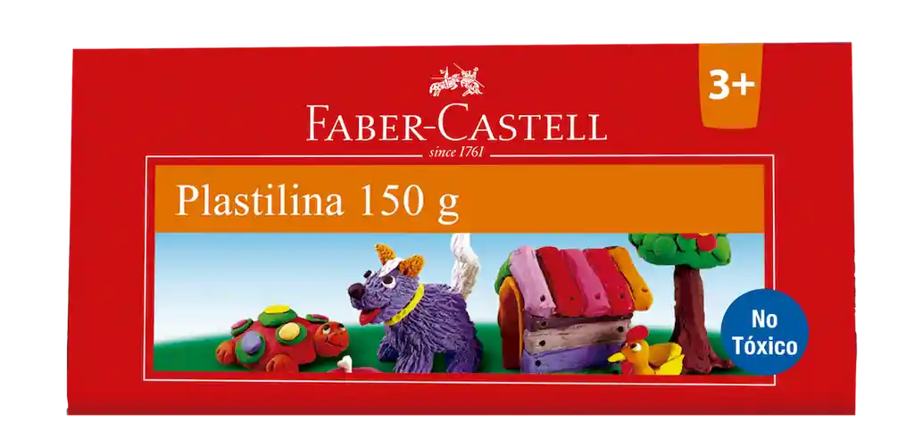 Faber Castell Plastilina Negra