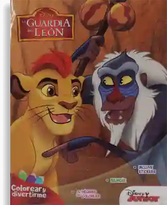 Disney Libro Guardia Del Leon Colorea