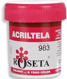 Roseta Acritela Plana Terracota