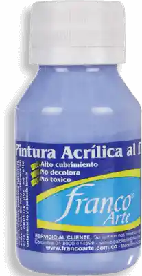 Franco Arte Pintura Acrílica al Frío Azul Violeta