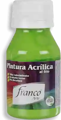 Franco Arte Pintura Acrílica al Verde Manzana