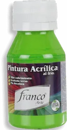 Franco Arte Pintura Acrílica al Verde Permanente Claro
