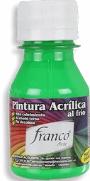 Franco Arte Pintura Acrílica al Frío Fluorescente Verde