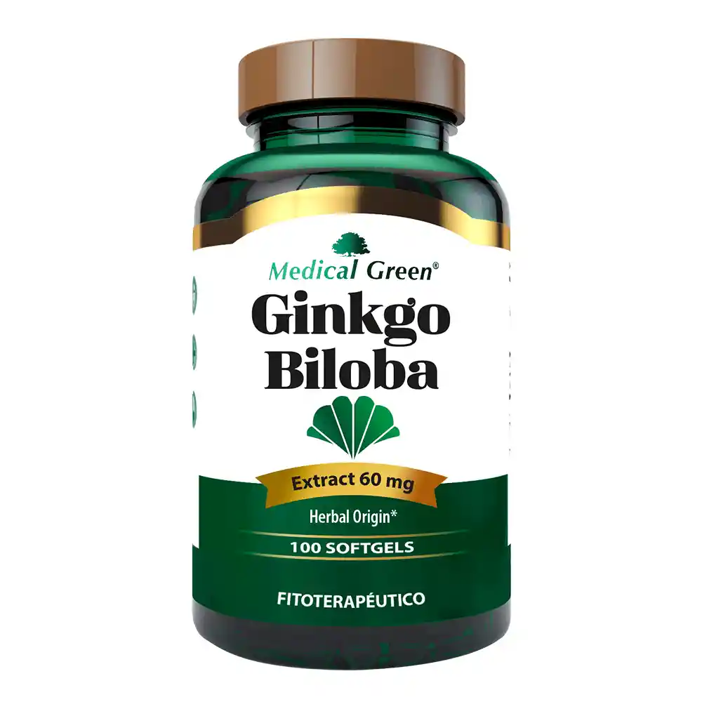 Medical Green Ginkgo Biloba 60 Mg
