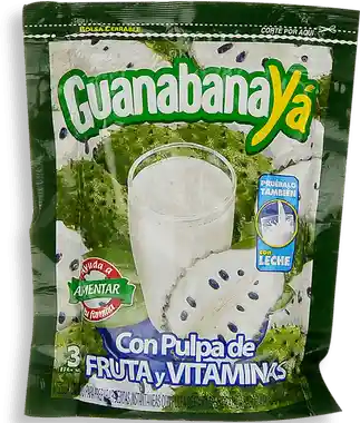 Guanabanaya Con Pulpa De Fruta Y Vitaminas