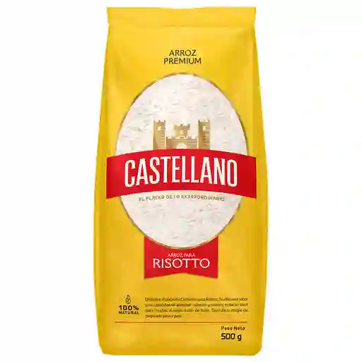 Castellano Arroz Blanco para Risotto Premium
