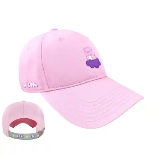 Gorra de Béisbol Serie Ajolote Tierno Rosa Miniso