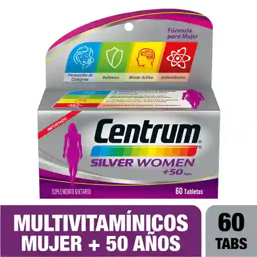 Centrum Silver Women + 50 X 60 Tabs