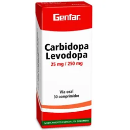 Genfar Carbidopa+Levodopa (25 mg/250 mg)