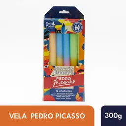 Vela Don Pedro Picasso Col X 12 Und Don Pedro Sin Ref