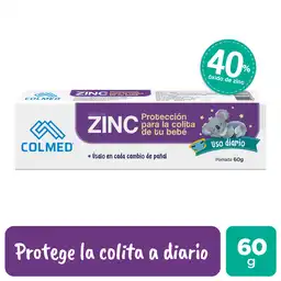 Zinc Colmed Pomada De Oxido Depara Bebes