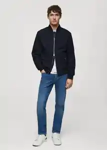 Jean Jan Tejano Oscuro Talla 36 Hombre Mango