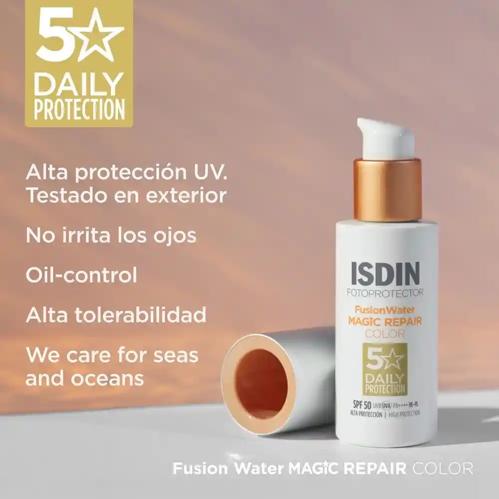 Fotoprotector Isdin Fusion Reparación Color Spf50