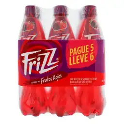 Frizz Bebida Gasificada Sabor a Frutos Rojos