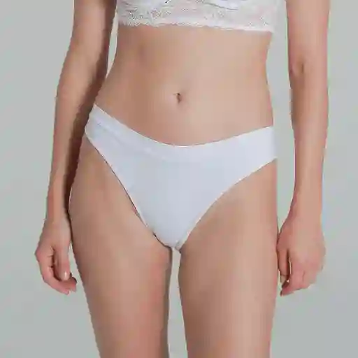 Pantie Semitanga Blanco Para Mujer Empire