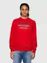 Diesel Buzo S-Girk-K21 Rojo Talla M