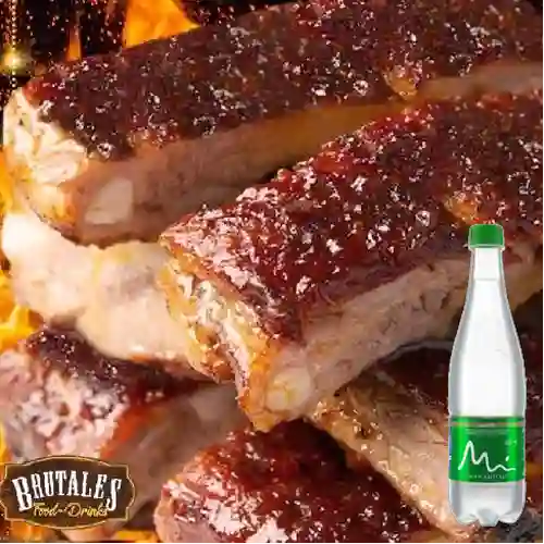 Combo Costibrutal + Manantial con Gas 600 ml