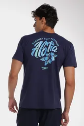 Camiseta Manga Corta Aloha Glow Hombre Talla XL
