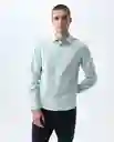 Camisa Hombre Azul Talla M 811G504_AZU134405 Americanino