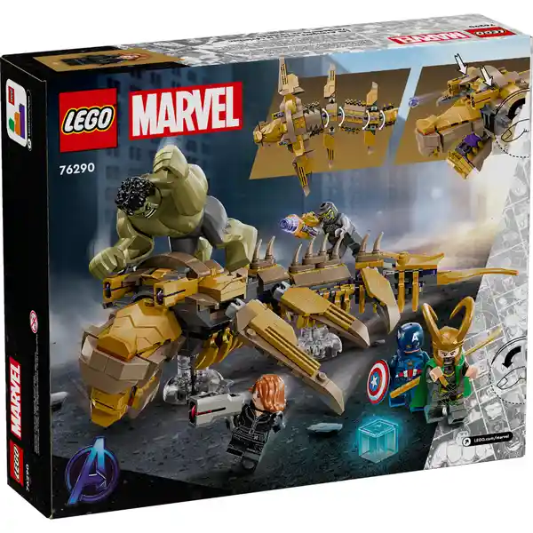 Set Construcción Vengadores vs. Leviatán Lego
